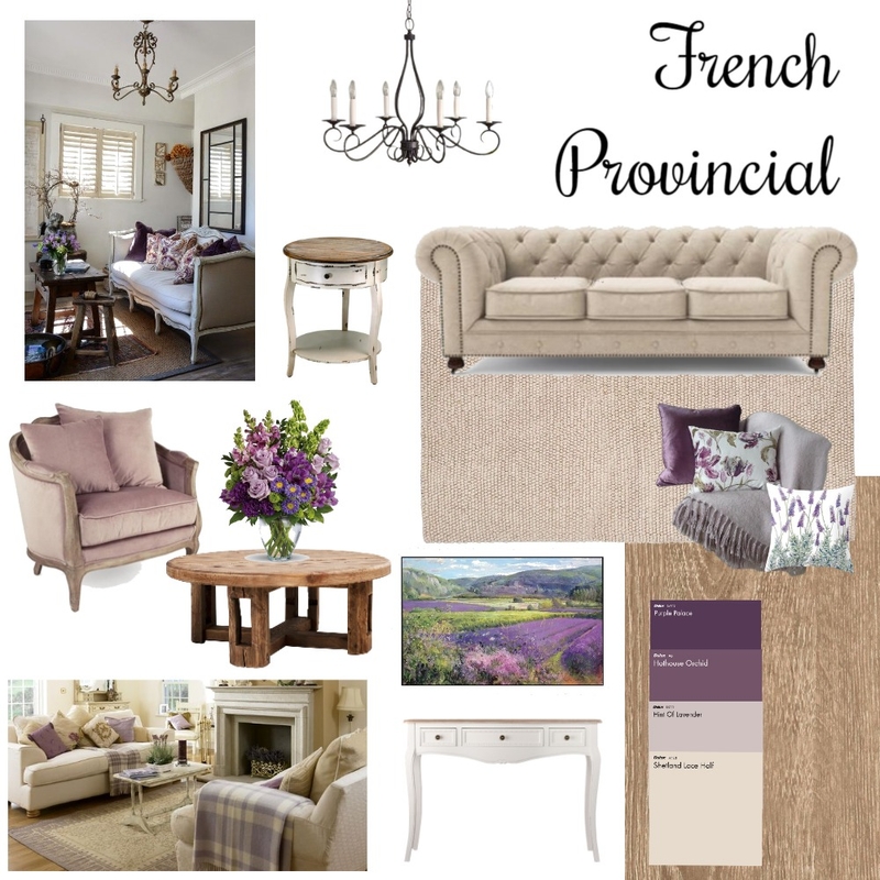 French Provincial Mood Board by mrgrth on Style Sourcebook