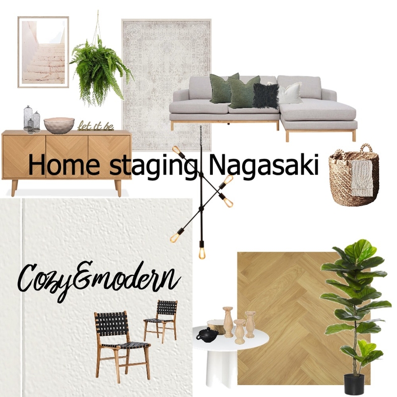 cozy&modern Mood Board by Homestaging Nagasaki on Style Sourcebook
