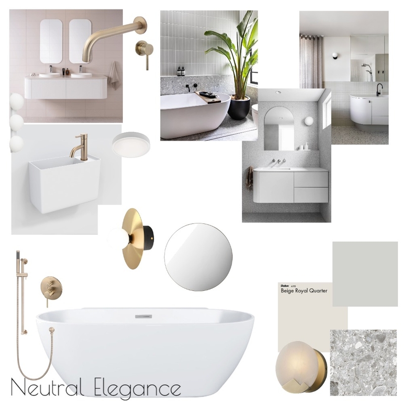 Bilyana Bathrooms Mood Board by Curvaturedesign on Style Sourcebook