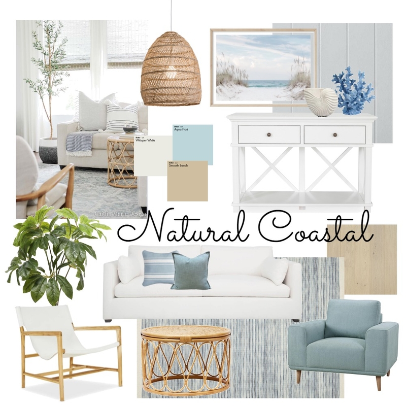 natural coastal Mood Board by Cherrysuah on Style Sourcebook