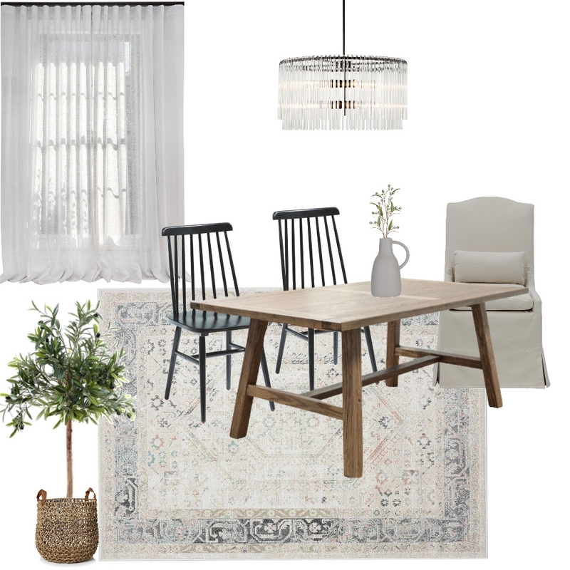 Transitional Dining Mood Board by Airey Interiors on Style Sourcebook