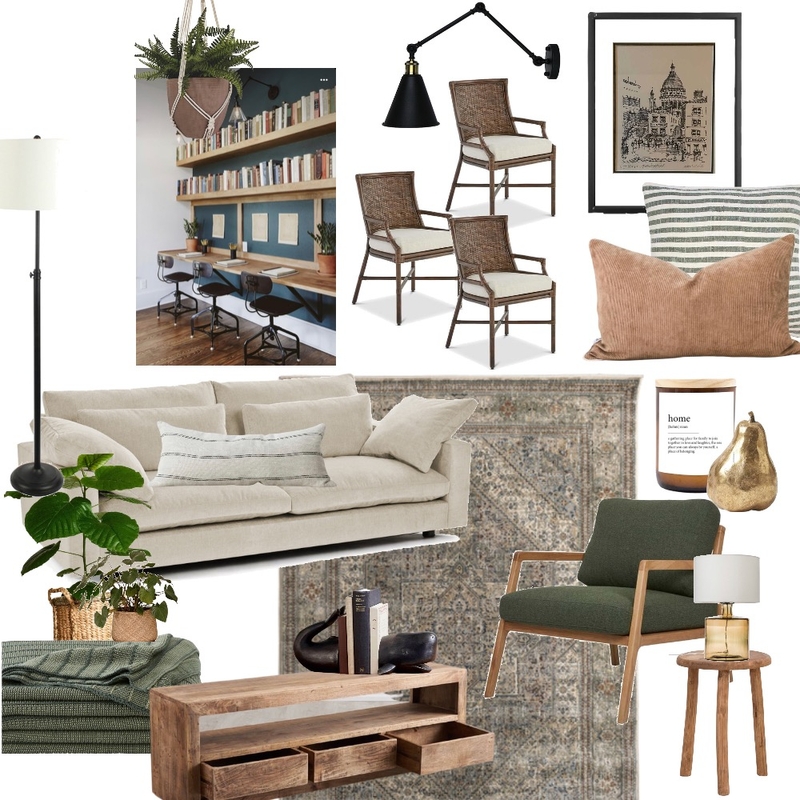 April Mood Board by Oleander & Finch Interiors on Style Sourcebook