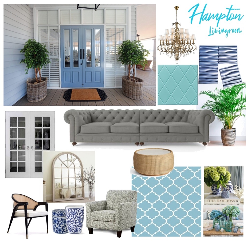 Hamptons 2 Mood Board by Vijay on Style Sourcebook