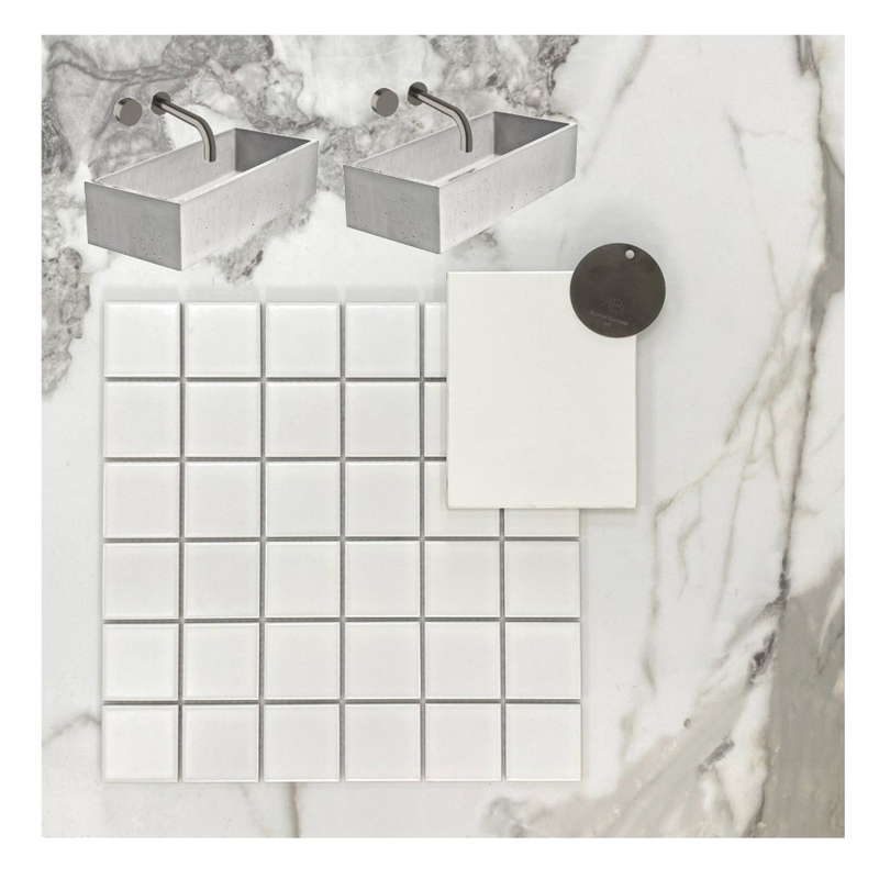 White and Gunmetal Mood Board by ameliarogers on Style Sourcebook