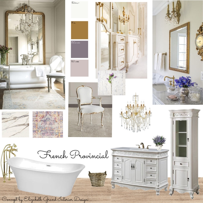 French Provincial Mood Board by Elizabeth Grand on Style Sourcebook