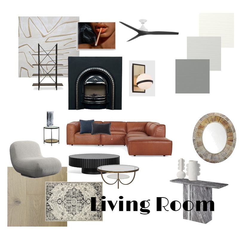Module 9 Living Room Mood Board by CamilleArmstrong on Style Sourcebook