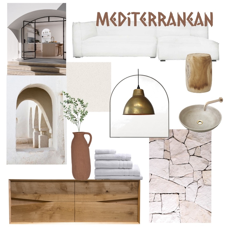 Mediterranean Mood Board by TheCuratedHaven on Style Sourcebook