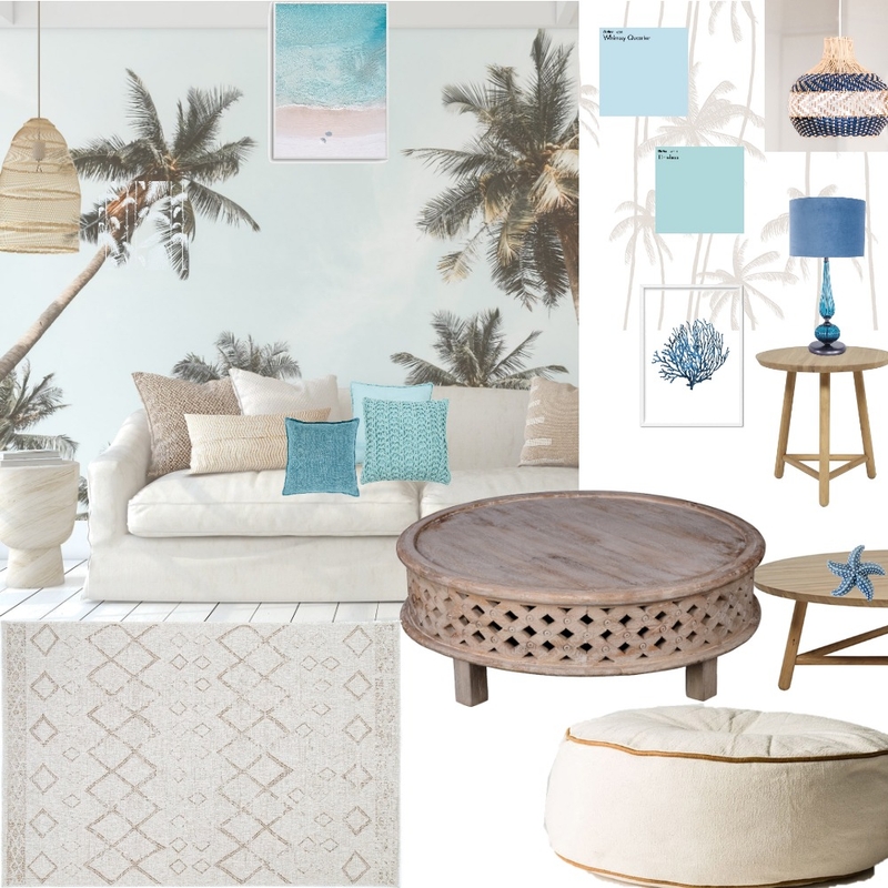 Coastal Living Mood Board by Nicky Wadsworth on Style Sourcebook