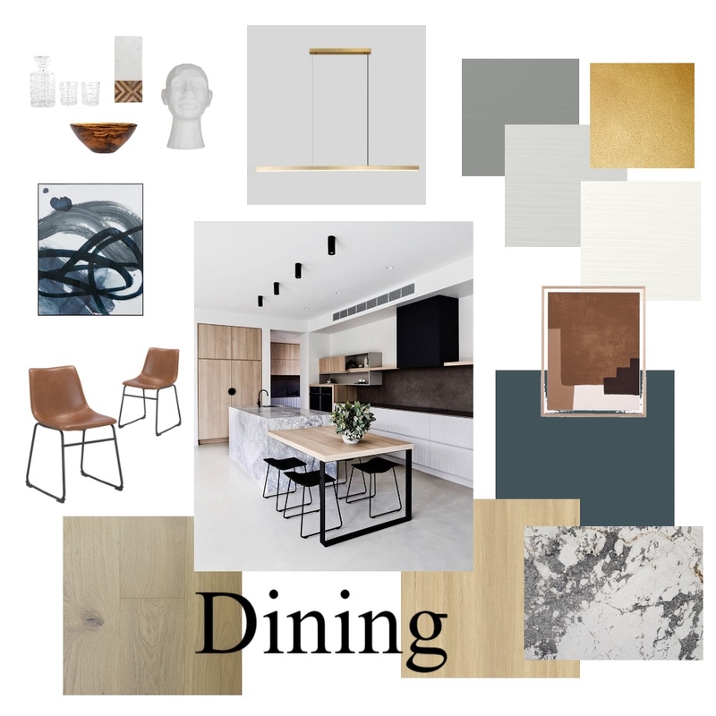 Module 9 Dining Room Mood Board by CamilleArmstrong on Style Sourcebook