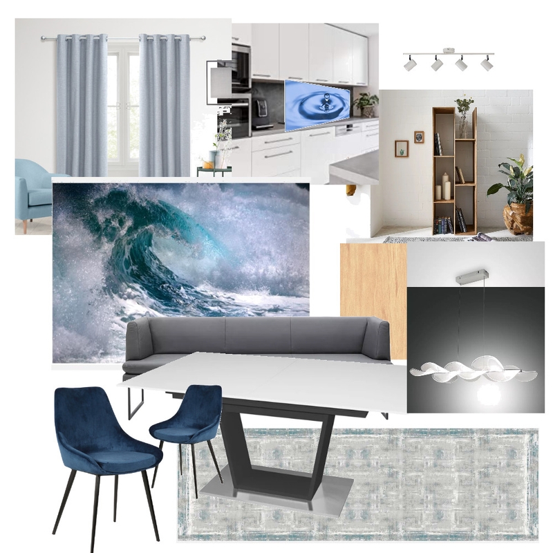 Kitchen blue var3 Mood Board by n_freestyle on Style Sourcebook