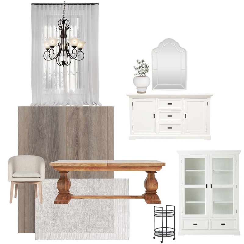 Hamptons formal dining Mood Board by lushbykatemaree on Style Sourcebook