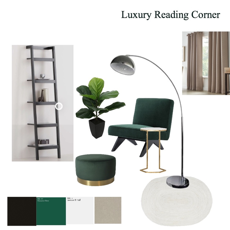 Reading Corner Mood Board by lavieestbelledecor on Style Sourcebook