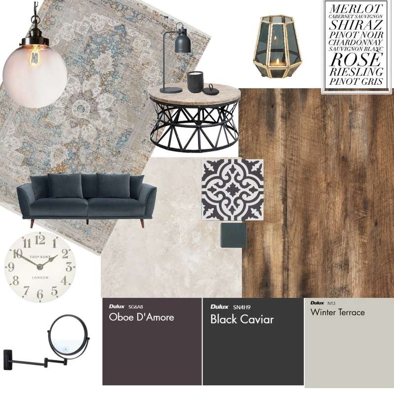 industrial living room Mood Board by kirstenbos on Style Sourcebook