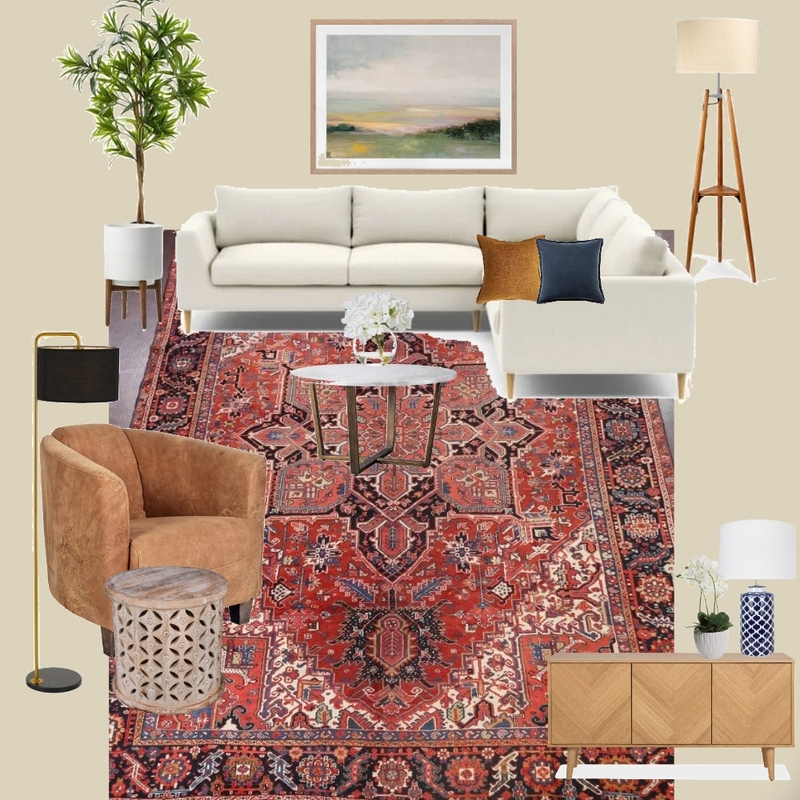 living room heriz Mood Board by Jaleh on Style Sourcebook