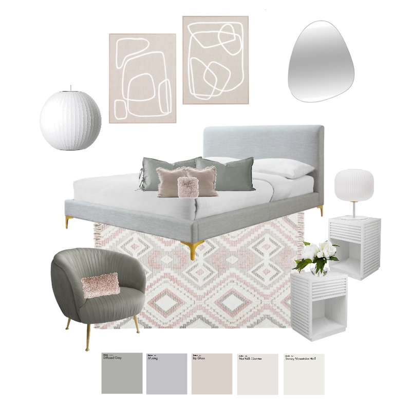 Bedroom Mood Board by yas on Style Sourcebook