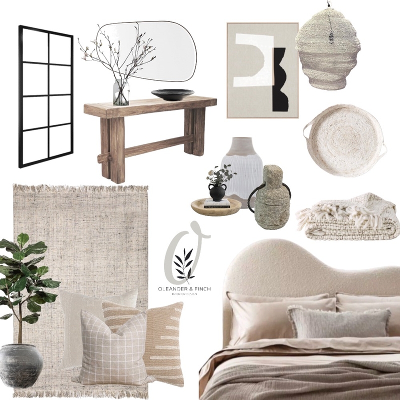 Organic Neutrals Mood Board by Oleander & Finch Interiors on Style Sourcebook