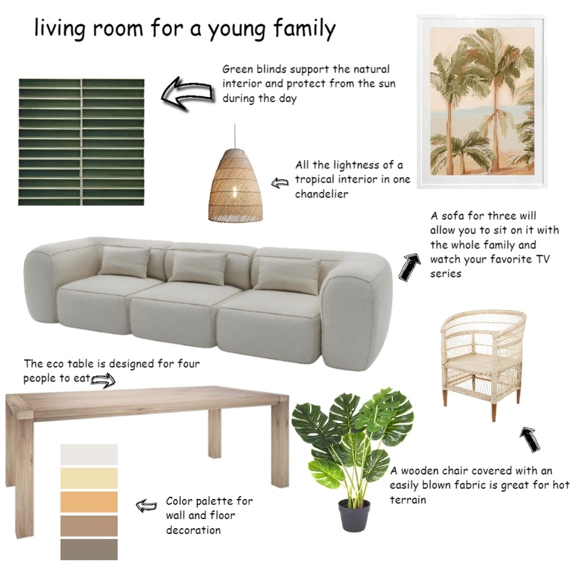 living room for a young family Mood Board by YevheniyLevchenko on Style Sourcebook