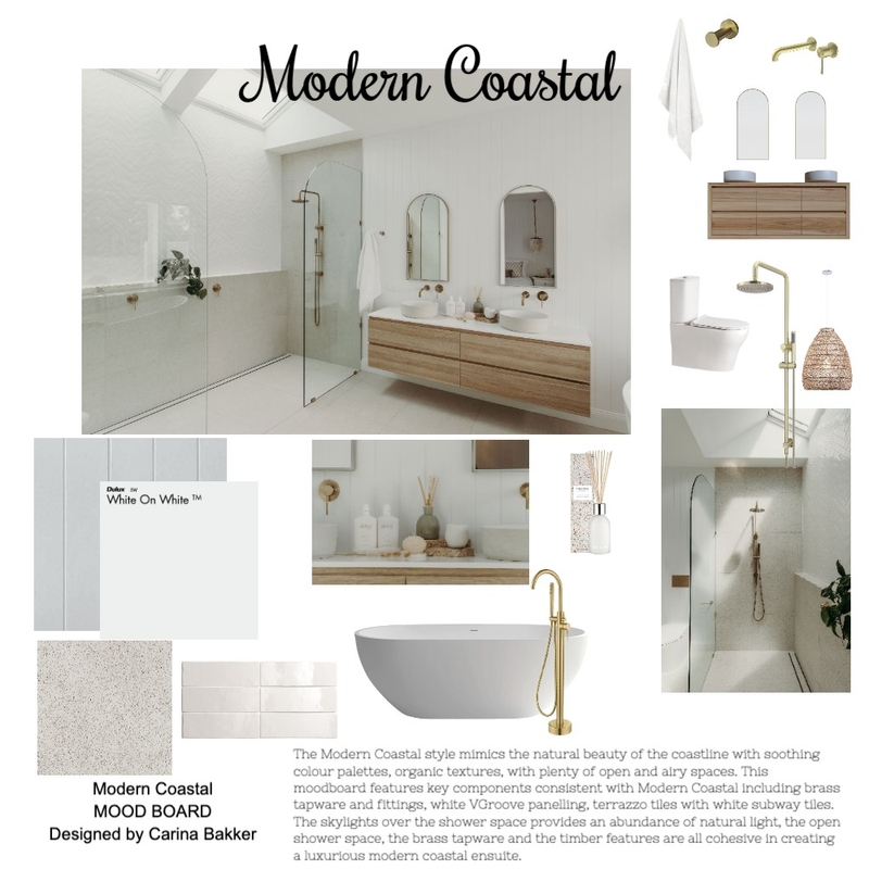 Modern Coastal Mood Board by DBD on Style Sourcebook