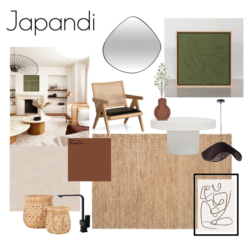 Japandi Mood Board by TheCuratedHaven on Style Sourcebook