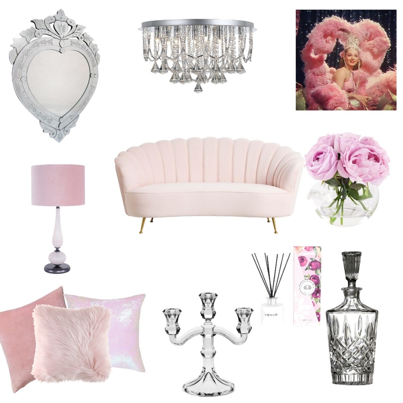 Hollywood glam Mood Board by The Design Queen of Queen St on Style Sourcebook