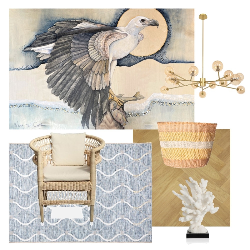 Last Catch of the Day Mood Board by Wilna ten Cate Art & Craft on Style Sourcebook