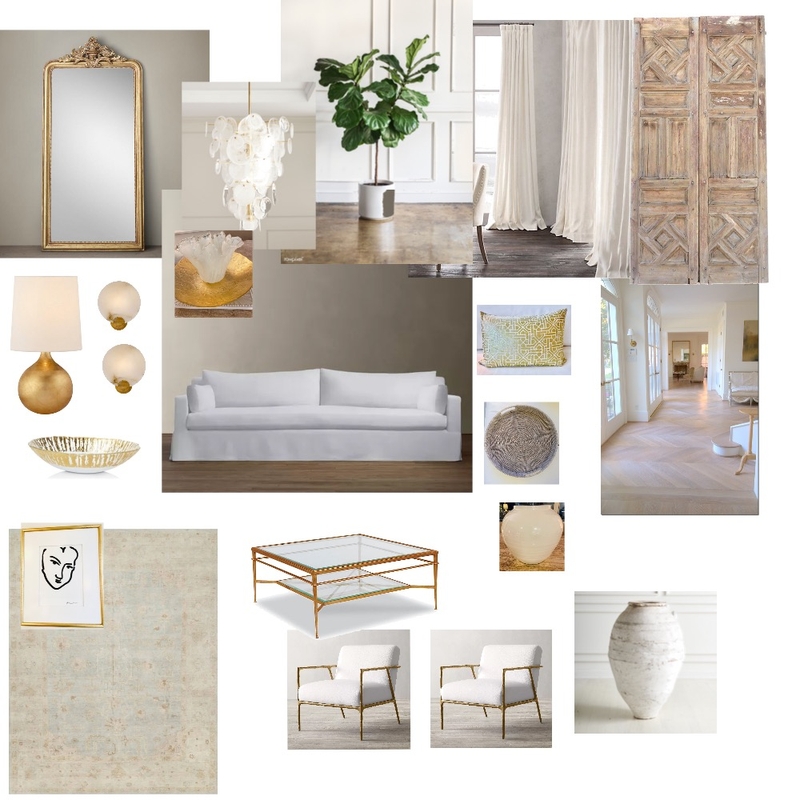 Elegant Modern Traditional Living Room Mood Board by Jacqueline Lee Ott Interiors on Style Sourcebook