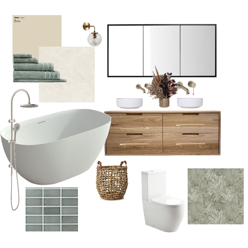 ensuite Mood Board by katiedohnt on Style Sourcebook