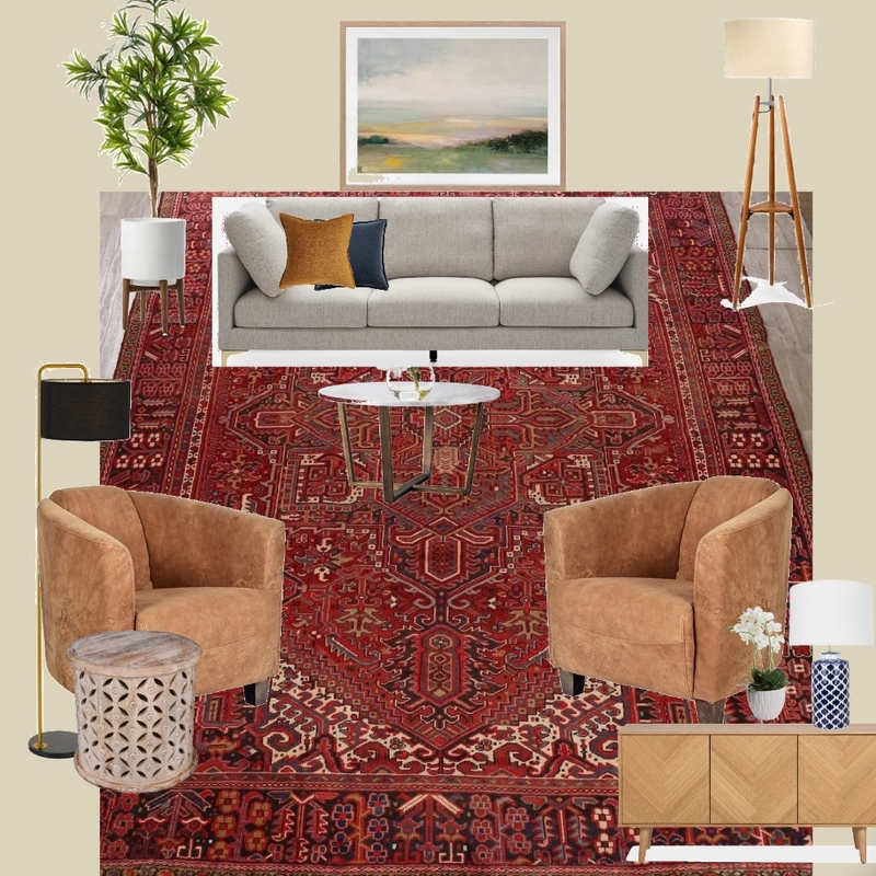 living room heriz Mood Board by Jaleh on Style Sourcebook