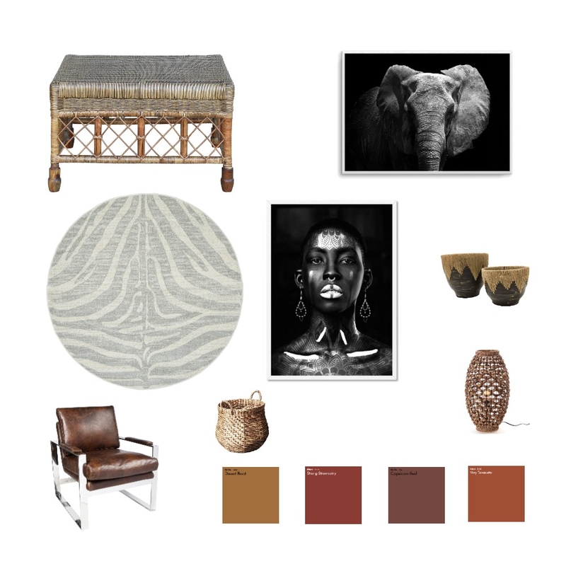 Africa Mood Board by JaninaLeona on Style Sourcebook