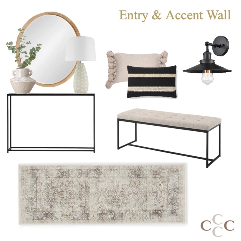 Kirby - Entry & Accent Wall Mood Board by Sarah Beairsto on Style Sourcebook