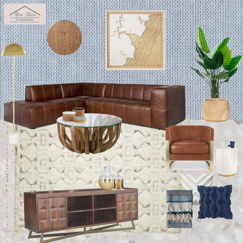 Living Room Mood Board by Sharon Bennett Designs on Style Sourcebook