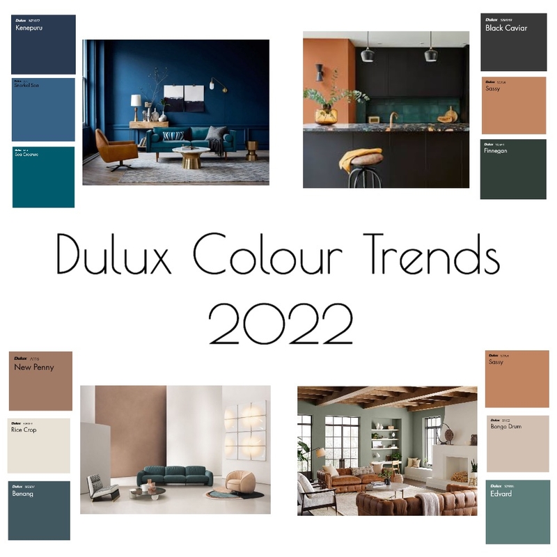 Dulux Colour Trends 2022 Mood Board by Stacey Newman Designs on Style Sourcebook