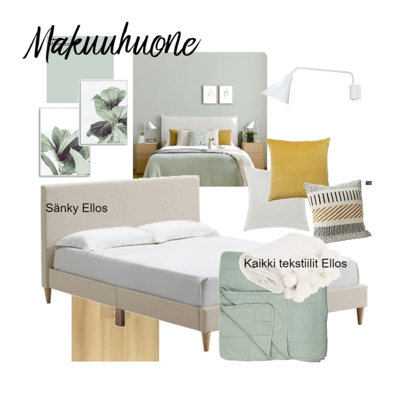 Makuuhuone Mäntsälä 40,5 m Mood Board by Victoria Blom on Style Sourcebook