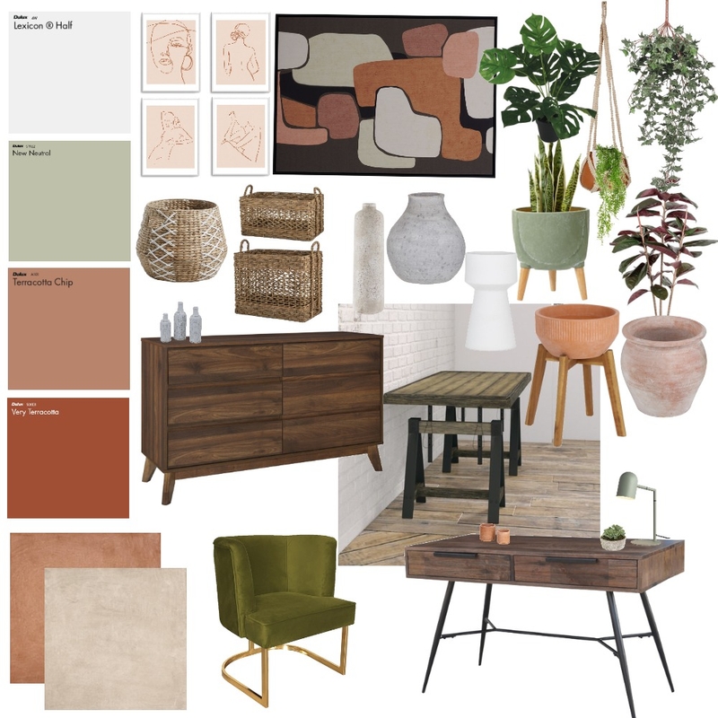 Eco Chic Mood Board by karri.lili on Style Sourcebook