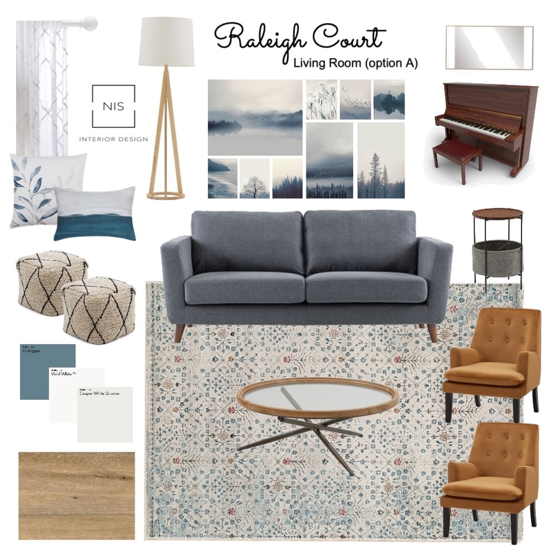 Raleigh Court - Living Room A Mood Board by Nis Interiors on Style Sourcebook