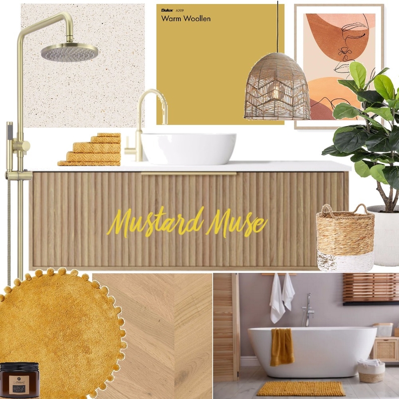Mustard Muse Mood Board by Natalie Holland on Style Sourcebook