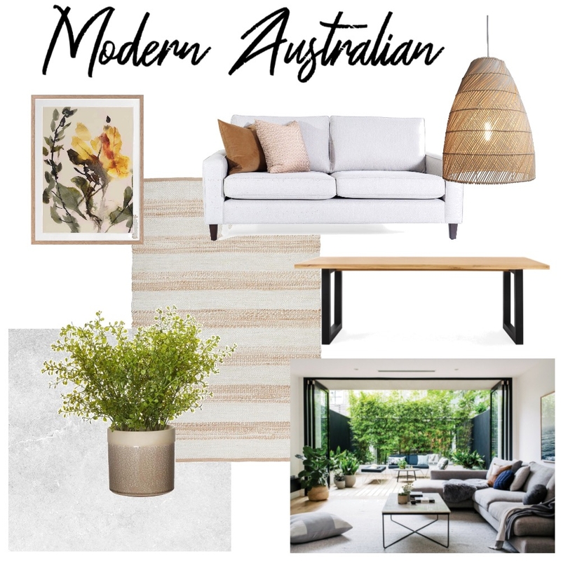 modern Australian Mood Board by katrinahodgson on Style Sourcebook