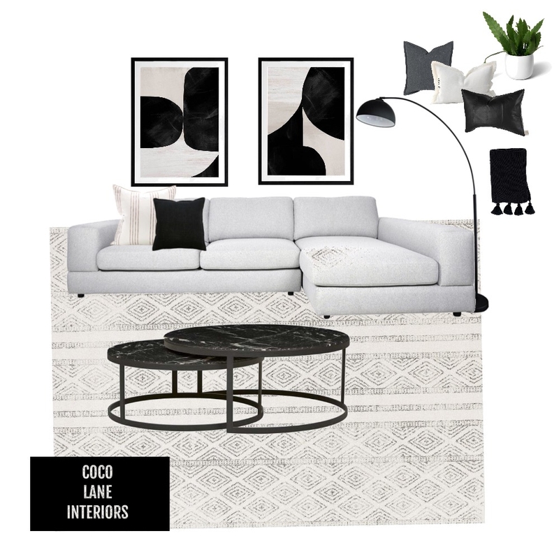 Lounge Concept Mood Board by CocoLane Interiors on Style Sourcebook