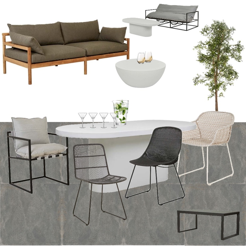 STREET - Draft Concepts Contemporary Outdoor Mood Board by undefined on Style Sourcebook