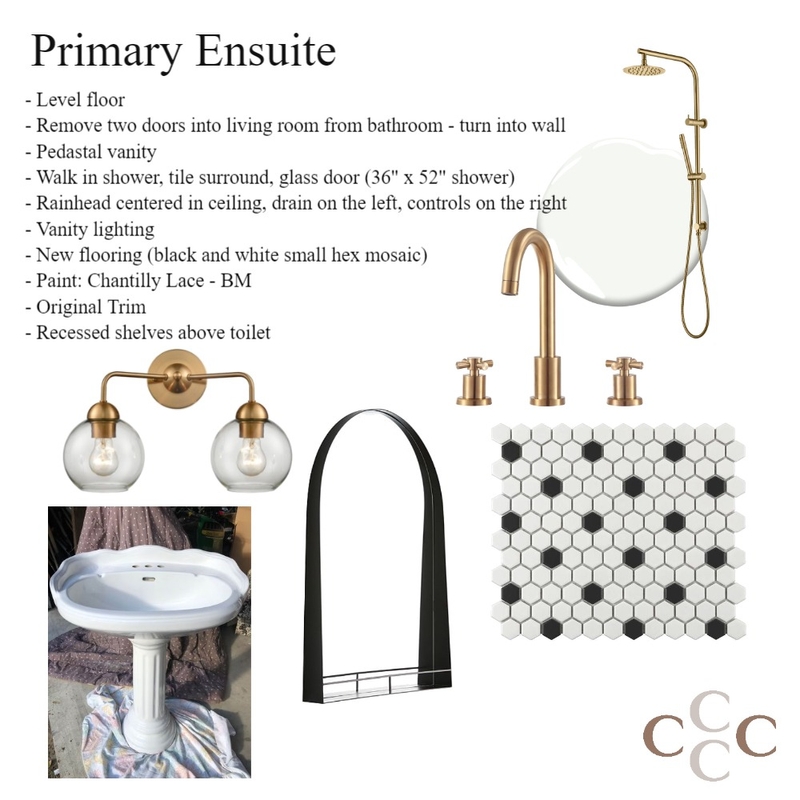 West Century Home - Ensuite Mood Board by CC Interiors on Style Sourcebook