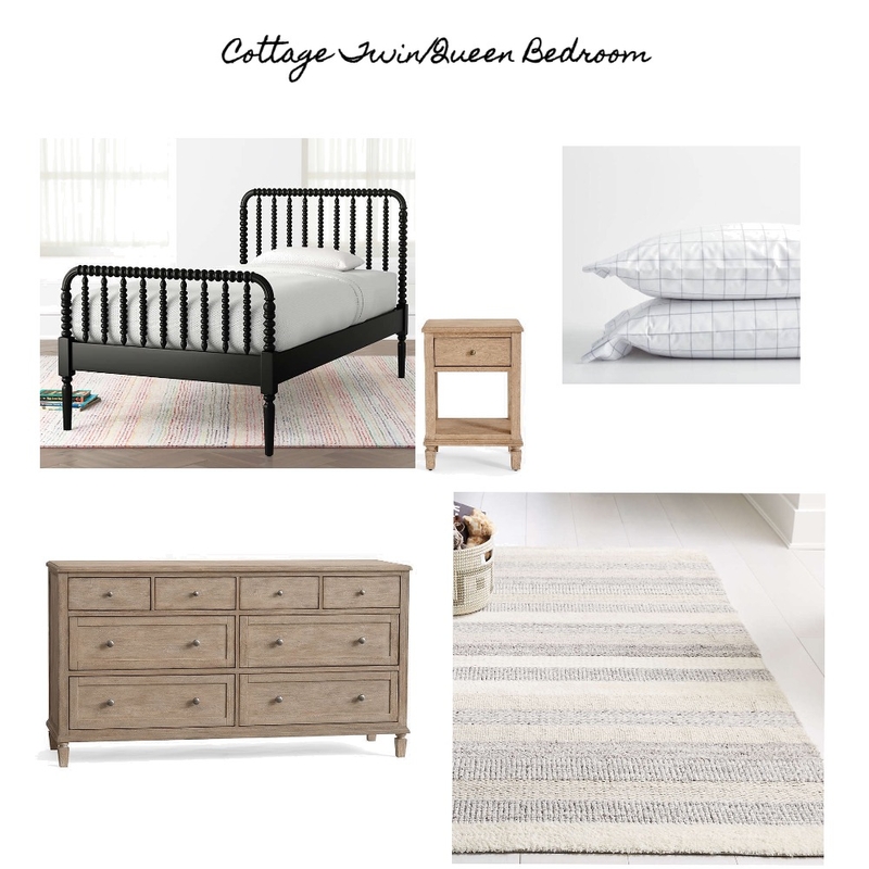 Cottage Twin/Queen bedroom Mood Board by Katy Moss Interiors on Style Sourcebook