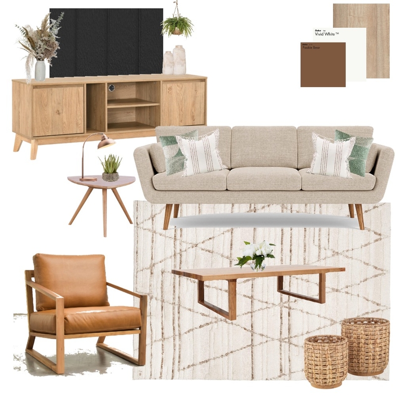 Module 9 LIVING ROOM 1 Mood Board by Ursula Gryzenhout on Style Sourcebook