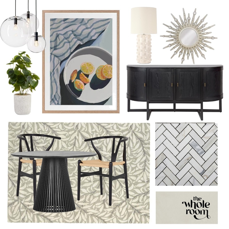 Dining Details Mood Board by The Whole Room on Style Sourcebook
