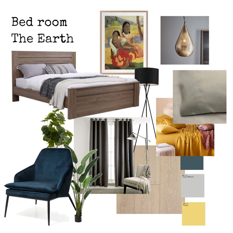 Bed Room The Earth Mood Board by Oksana Olivia on Style Sourcebook