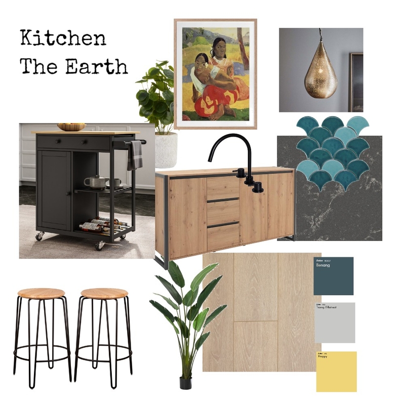 Kitchen The Earth Mood Board by Oksana Olivia on Style Sourcebook
