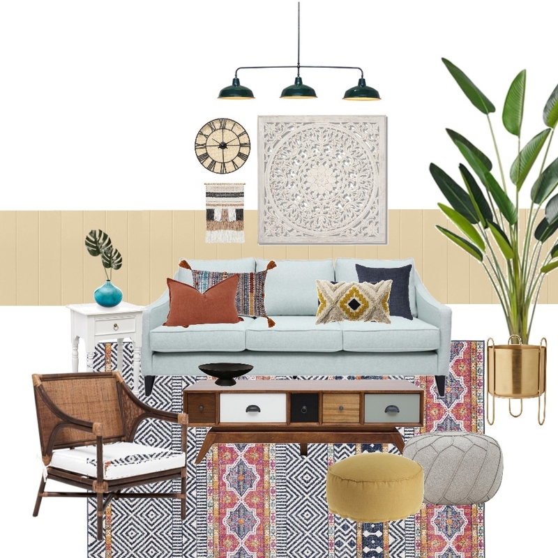 Boho Chic Mood Board by Kanso Living on Style Sourcebook