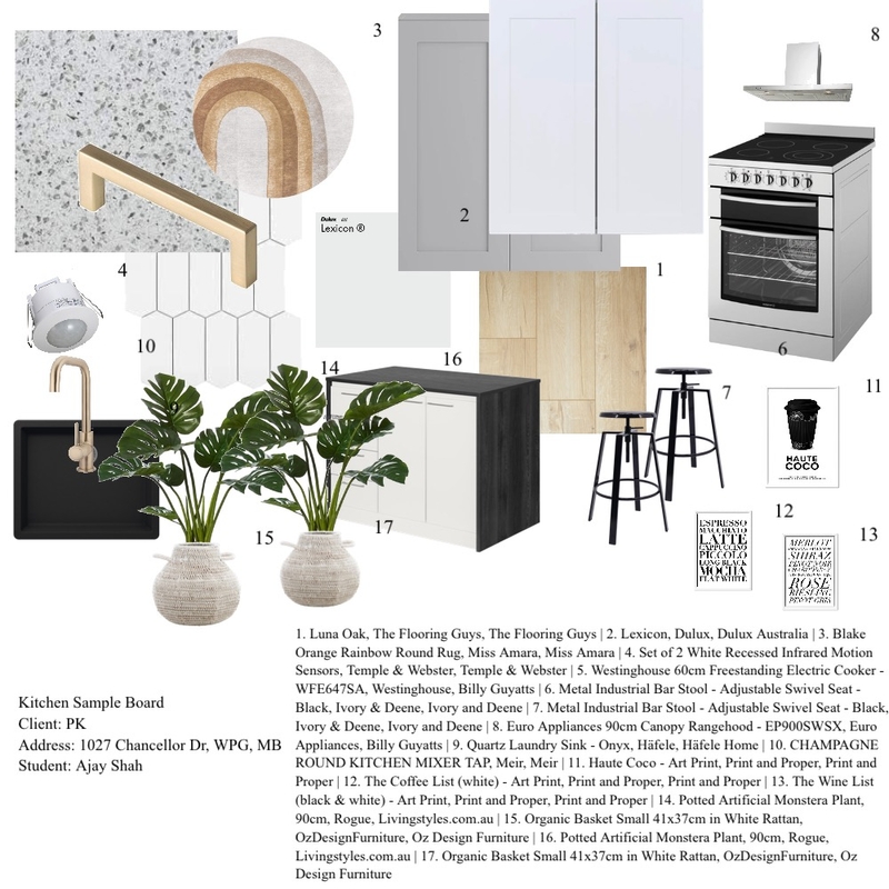 Kitchen MB Mood Board by ShaHAUS on Style Sourcebook
