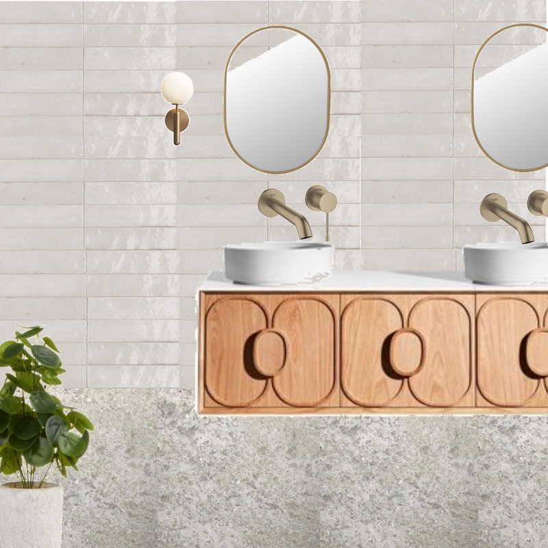 Modern boho bathroom Mood Board by Siesta Home on Style Sourcebook