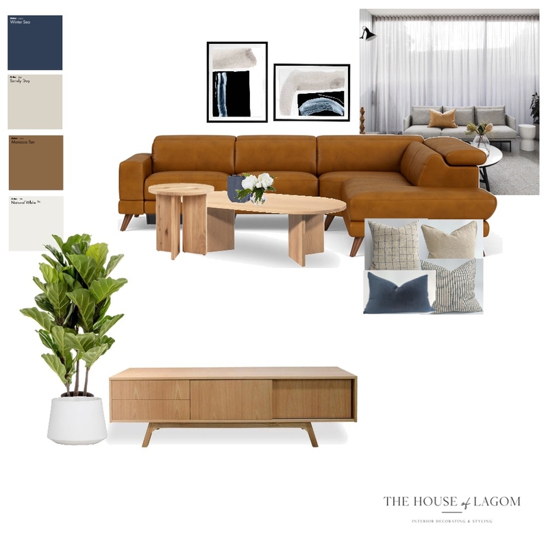 Living Room, Fiddian Court Mood Board by The House of Lagom on Style Sourcebook