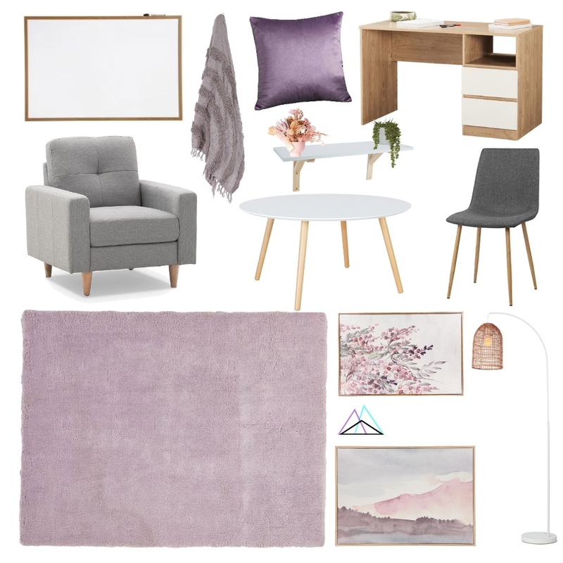 Lilac room Mood Board by Invelope on Style Sourcebook